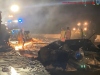 Brand - mehrere LKW, Personen in Gefahr, A3 Richtung Würzburg, 22.03.2023